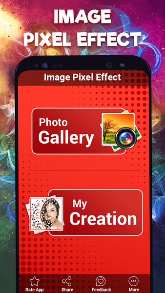 Image Pixel Effects - عکس برنامه موبایلی اندروید