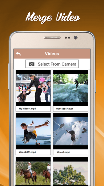 Merge Videos, Video Joiner - Image screenshot of android app