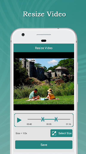 Resize Video - Image screenshot of android app