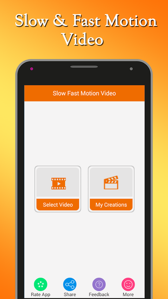 Fast & Slow Motion Video - Image screenshot of android app