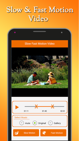 Fast & Slow Motion Video - عکس برنامه موبایلی اندروید