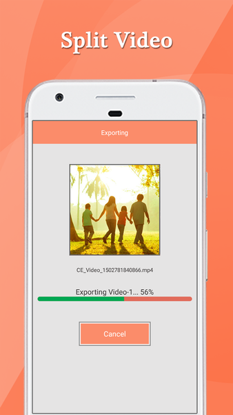 Split Video - Image screenshot of android app