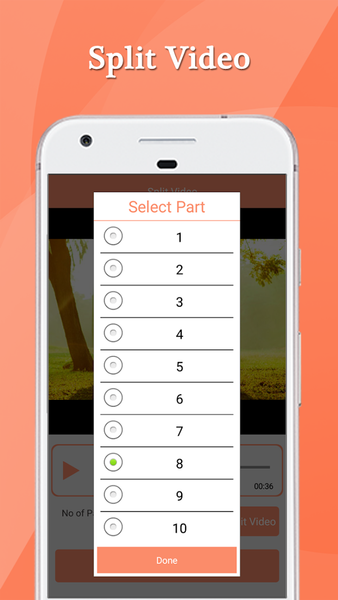 Split Video - Image screenshot of android app