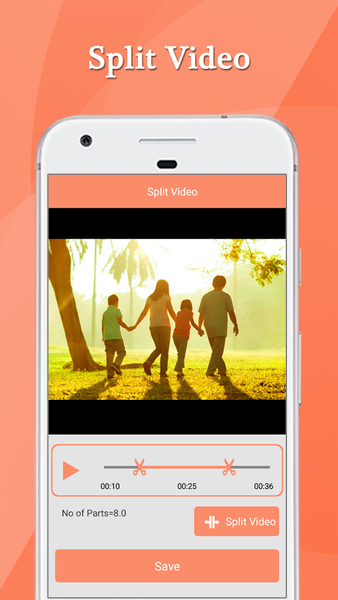 Split Video - Image screenshot of android app