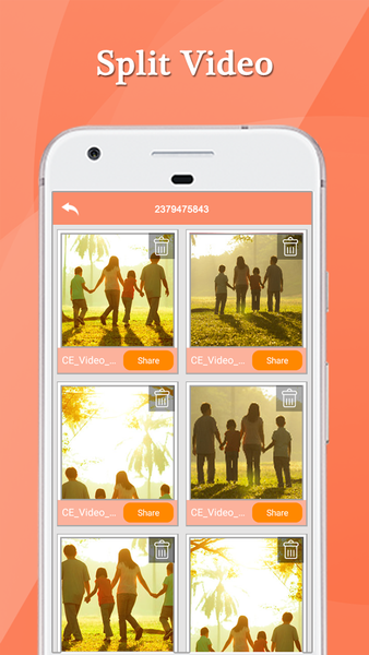 Split Video - Image screenshot of android app