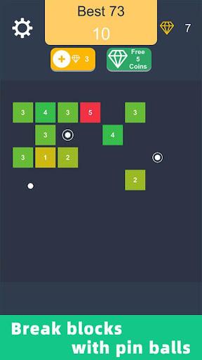 BB Shot - Blocks VS Ball Chain - Gameplay image of android game