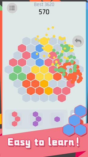 Hex Puzzle - Super fun - عکس بازی موبایلی اندروید