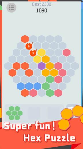 Hex Puzzle - Super fun - Gameplay image of android game