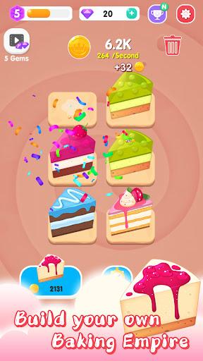 Merge Cake Mania - Gameplay image of android game