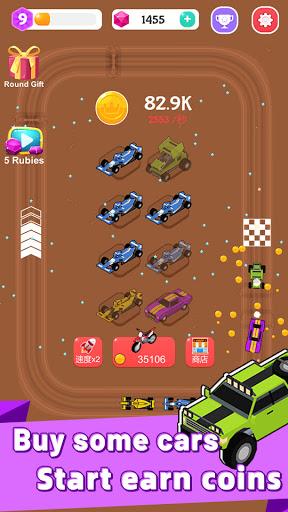 Merge Car Racer - Gameplay image of android game