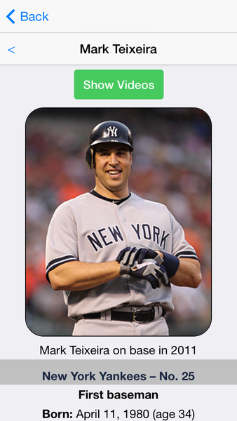 Baseball Live - عکس برنامه موبایلی اندروید