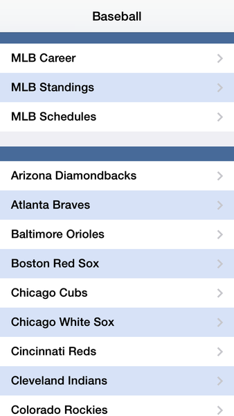 Baseball Live - عکس برنامه موبایلی اندروید