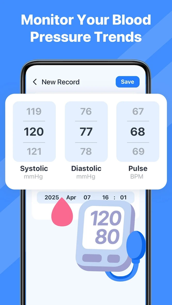VitalBeat - health tracker - عکس برنامه موبایلی اندروید