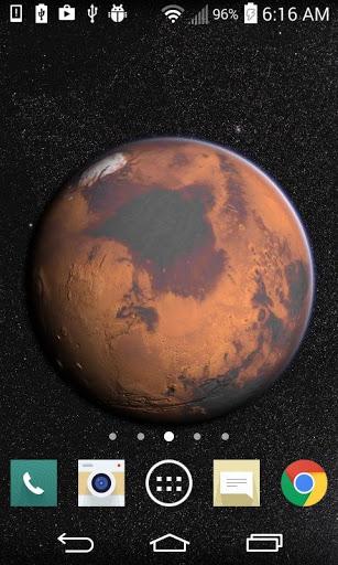 Mars in HD Gyro 3D Free - Image screenshot of android app