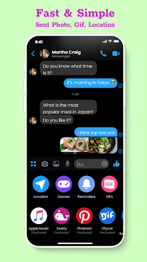 Green SMS Messenger - Image screenshot of android app