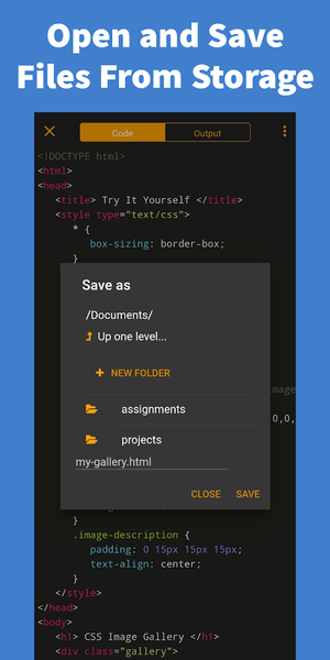 Learn CSS - Image screenshot of android app