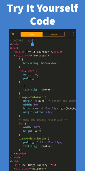 Learn CSS - Image screenshot of android app