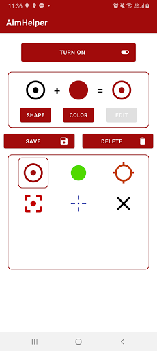 Aim Helper :Custom Aim for FPS - عکس برنامه موبایلی اندروید