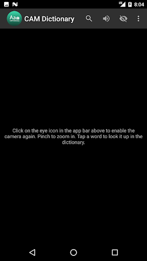 CAM Dictionary - Image screenshot of android app