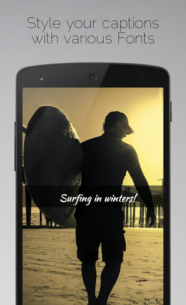 Caption It: Add Text To Photos - عکس برنامه موبایلی اندروید