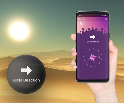 Qibla Finder - Find Qibla Direction - عکس برنامه موبایلی اندروید