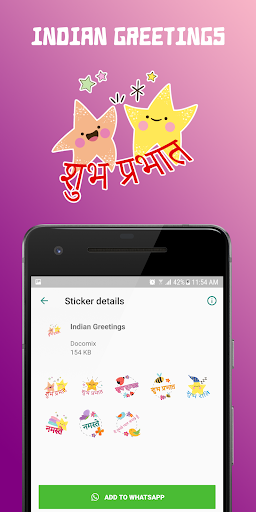 WAStickerApps - Greetings (Multi Language) - Image screenshot of android app