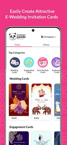 Shaadi & Engagement Card Maker - Image screenshot of android app