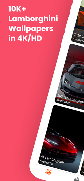 Car Wallpapers for Lambo 4K HD - Image screenshot of android app