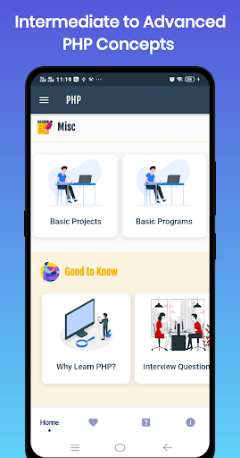 Learn PHP Offline Now - PHPDev - Image screenshot of android app