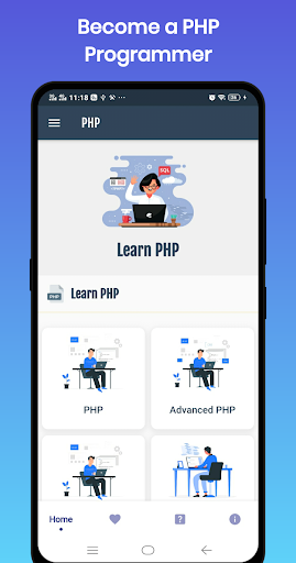 Learn PHP Offline Now - PHPDev - Image screenshot of android app
