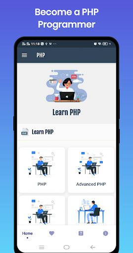 Learn PHP Offline Now - PHPDev - عکس برنامه موبایلی اندروید