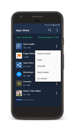 Share Apps: APK, File Sharing - عکس برنامه موبایلی اندروید