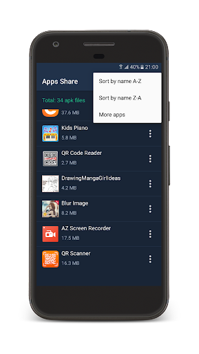 Share Apps: APK, File Sharing - عکس برنامه موبایلی اندروید