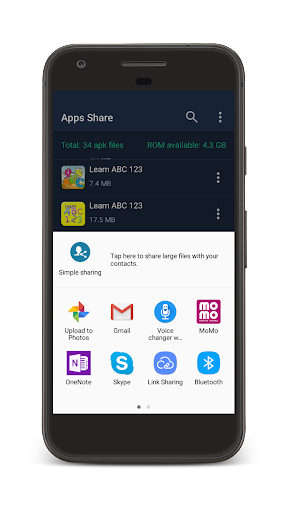 Apps Share, Apk Share & Backup - Image screenshot of android app