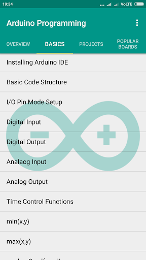 Arduino Programming Tutorial - عکس برنامه موبایلی اندروید