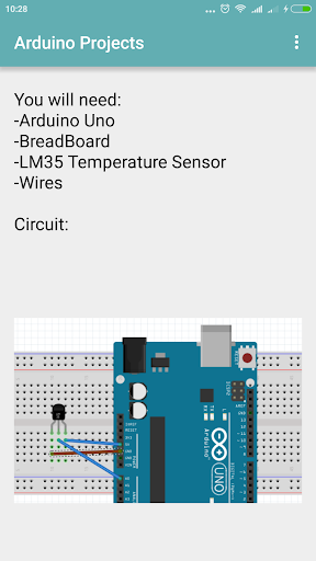 Arduino Projects - عکس برنامه موبایلی اندروید
