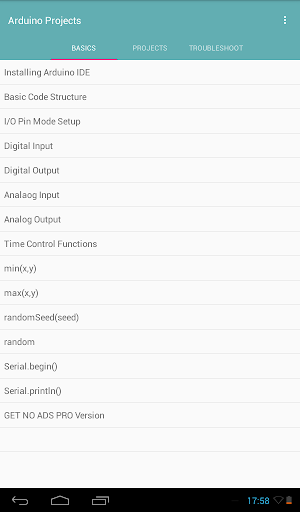 Arduino Projects - عکس برنامه موبایلی اندروید