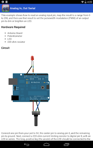 Arduino Examples Free - عکس برنامه موبایلی اندروید