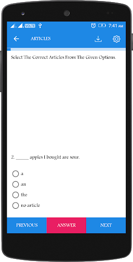 English Grammar Practice - عکس برنامه موبایلی اندروید