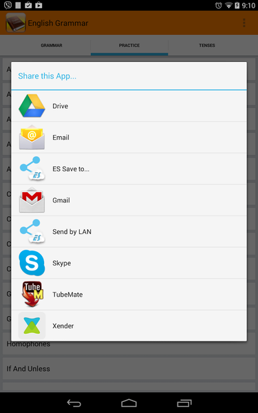 Learn English Grammar - عکس برنامه موبایلی اندروید