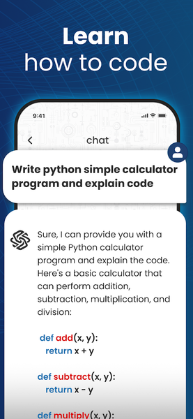 Chatbot AI - Search Assistant - Image screenshot of android app