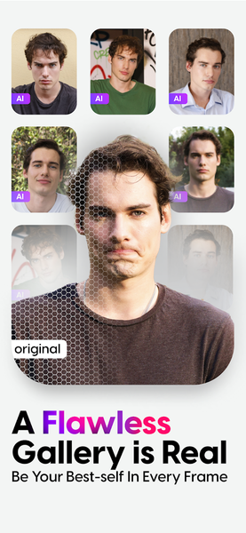 Retake AI: Face & Photo Editor - عکس برنامه موبایلی اندروید