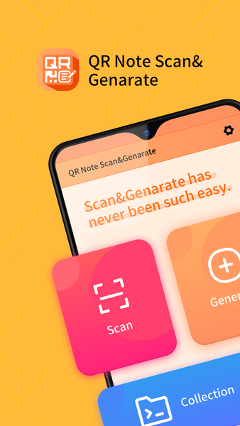 QR Note Scan&Genarate - عکس برنامه موبایلی اندروید