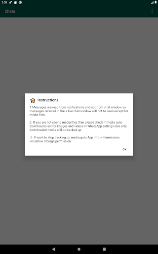 Delete For Everyone Message Recovery for Whatsapp - Image screenshot of android app