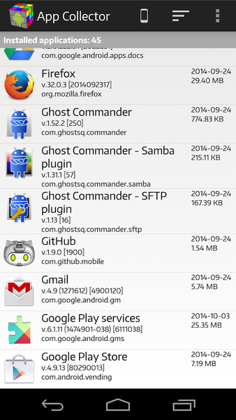 App Collector - عکس برنامه موبایلی اندروید