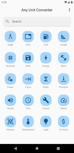 Unit Converter - AUC - Image screenshot of android app