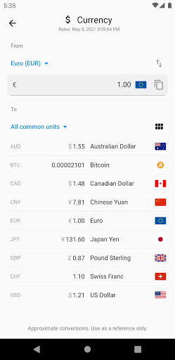 Unit Converter - AUC - Image screenshot of android app