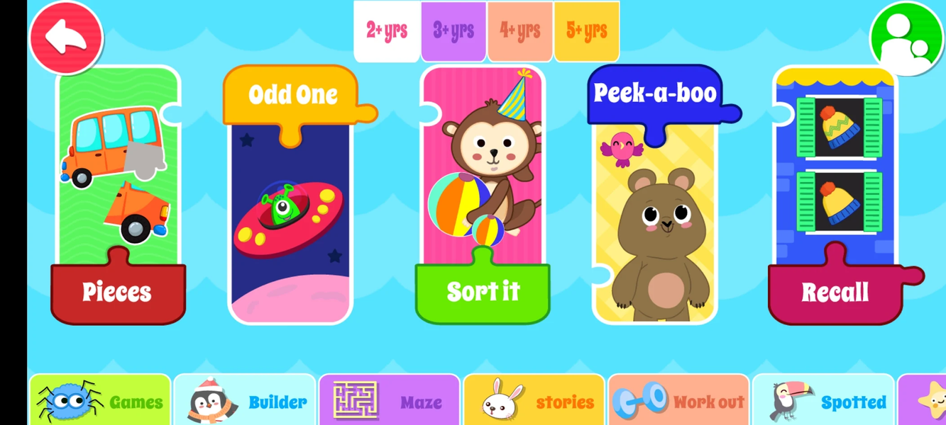 Kids Preschool Learning Games - عکس بازی موبایلی اندروید