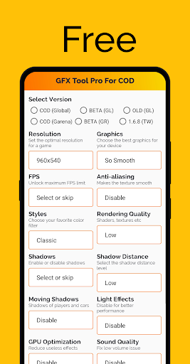 Gfx Tool Free🔧 (NO BAN) - عکس برنامه موبایلی اندروید