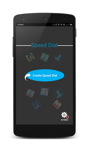 Speed Dial - عکس برنامه موبایلی اندروید